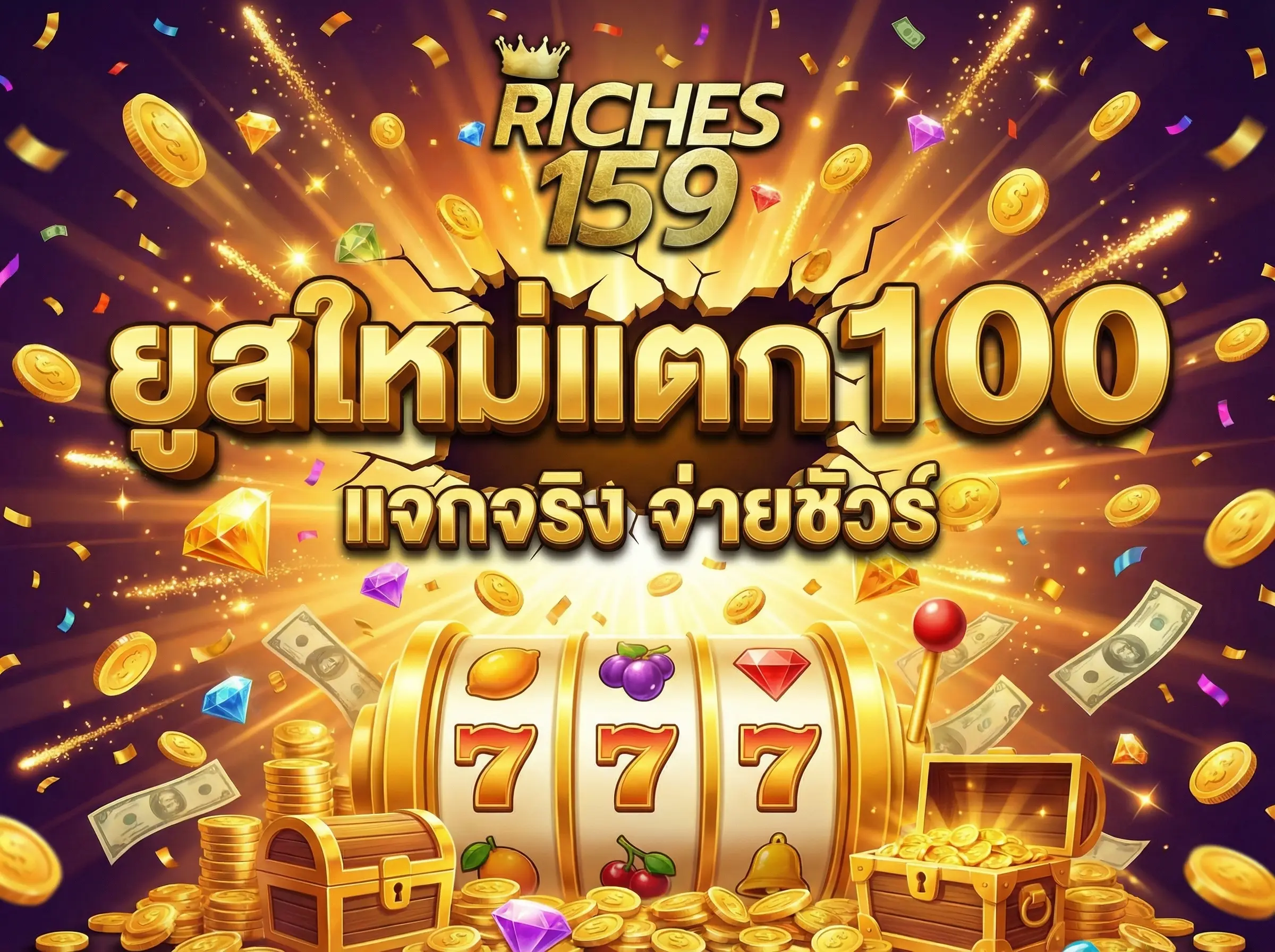 ยูสใหม่แตก 100 การันตีความแม่นยำ สมัครใหม่รับโบนัสแตก BEST