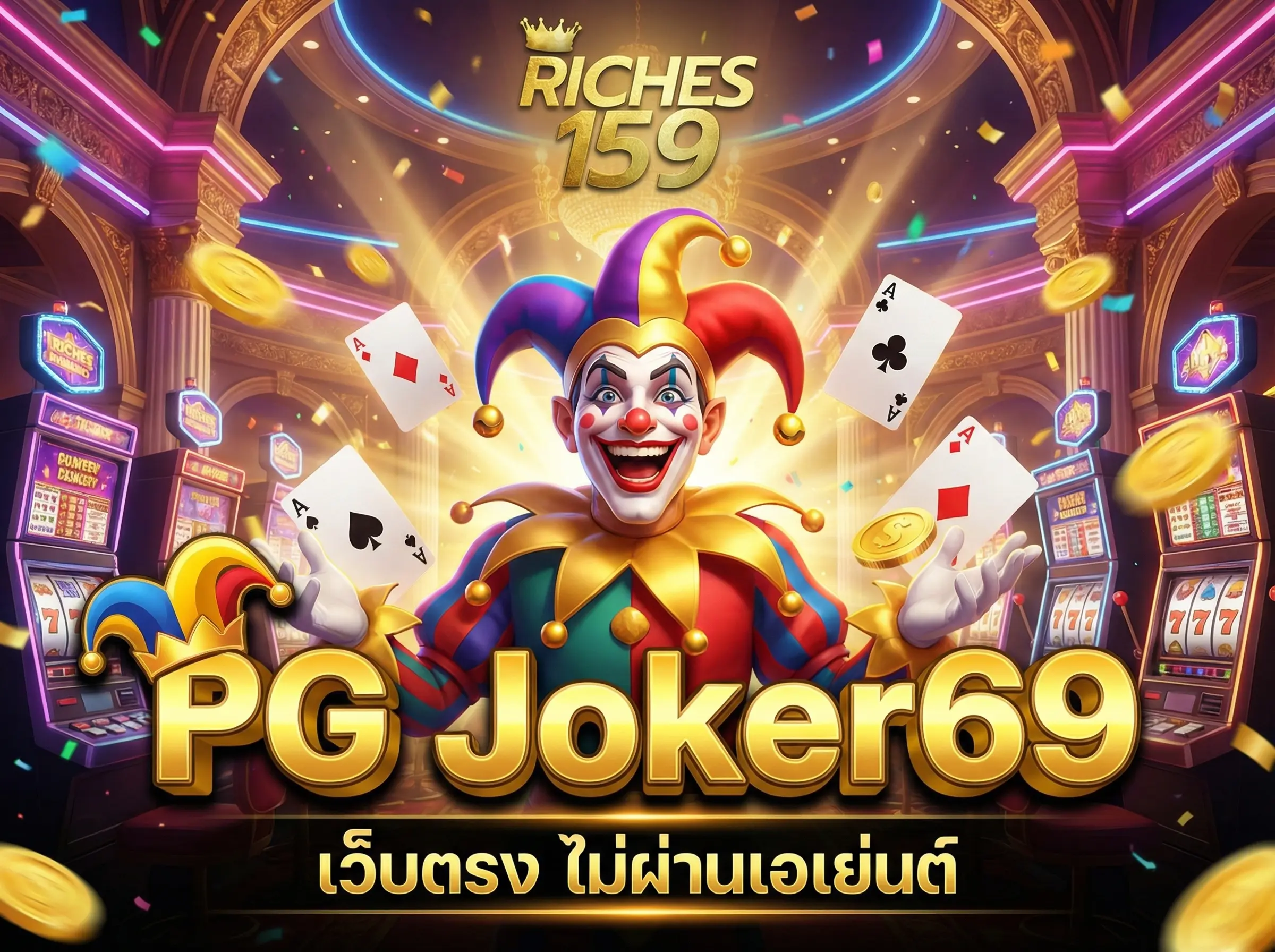 PG Joker69 รหัสลับความมันส์ ศูนย์รวมสองค่ายยักษ์ใหญ่ BEST