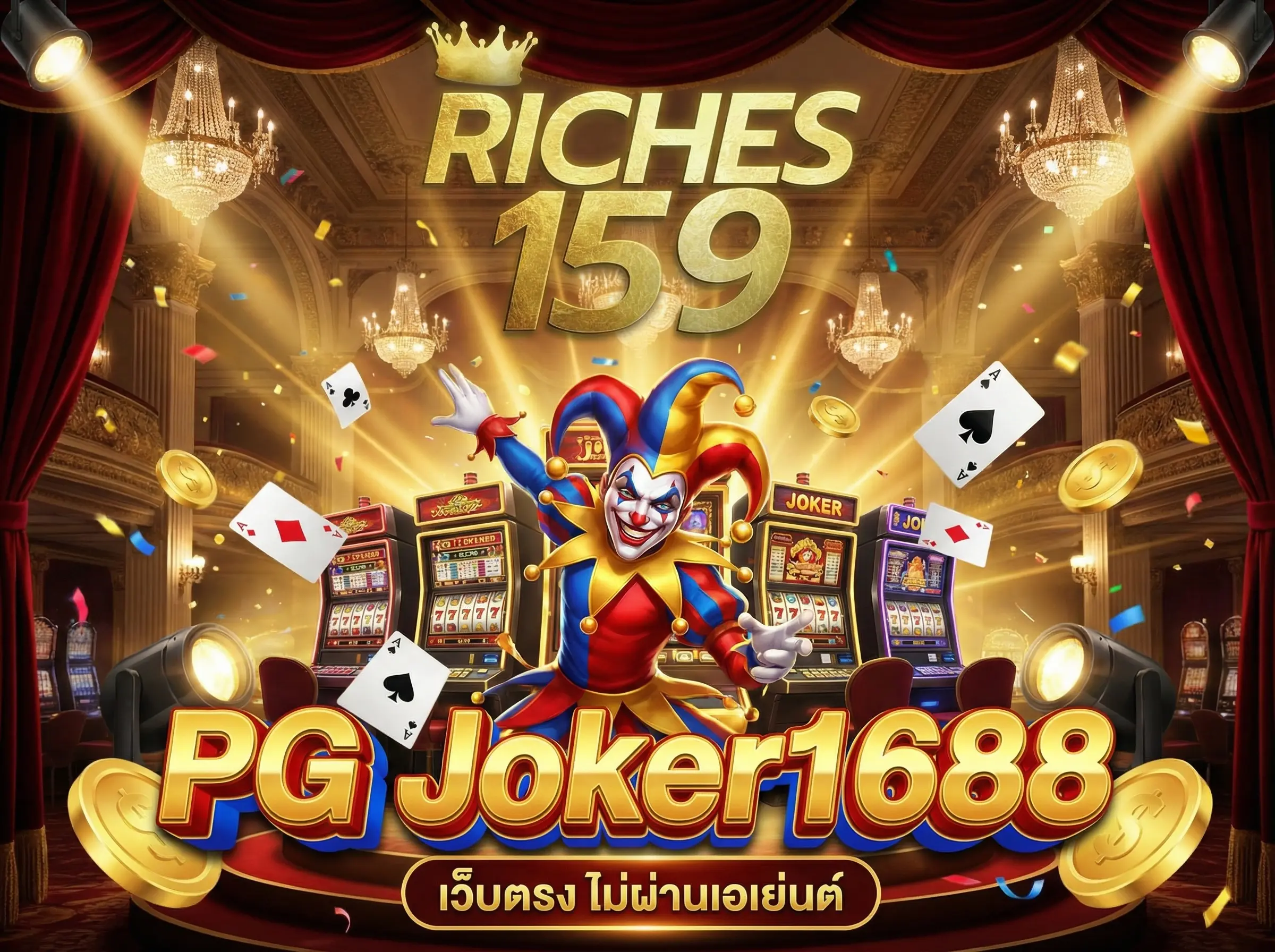 PG Joker1688 ทางเข้าสู่ความรวยแบบ Infinity เว็บตรง BEST