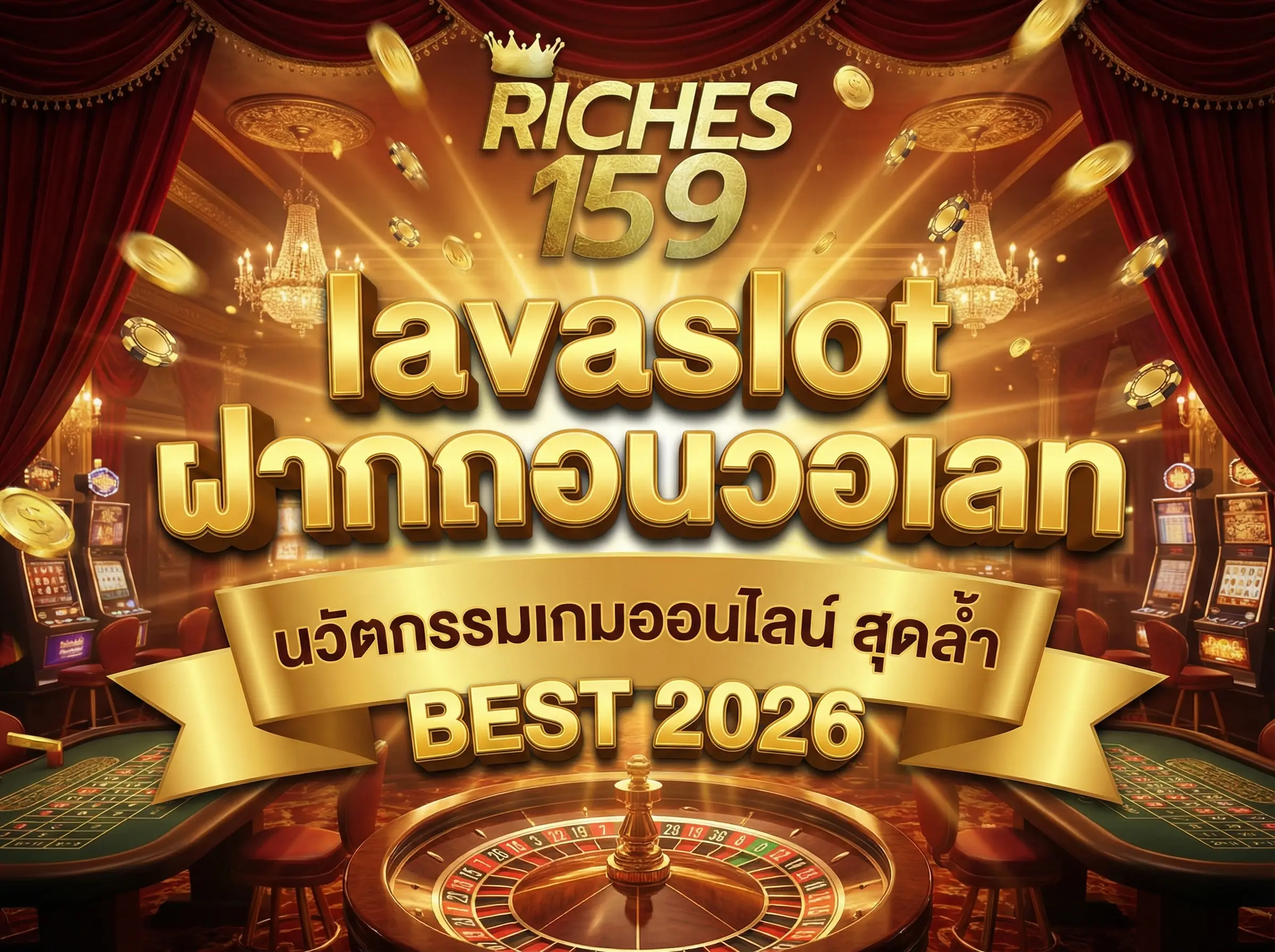 lavaslot ฝากถอนวอเลท นวัตกรรมเกมออนไลน์ สุดล้ำ BEST 2026