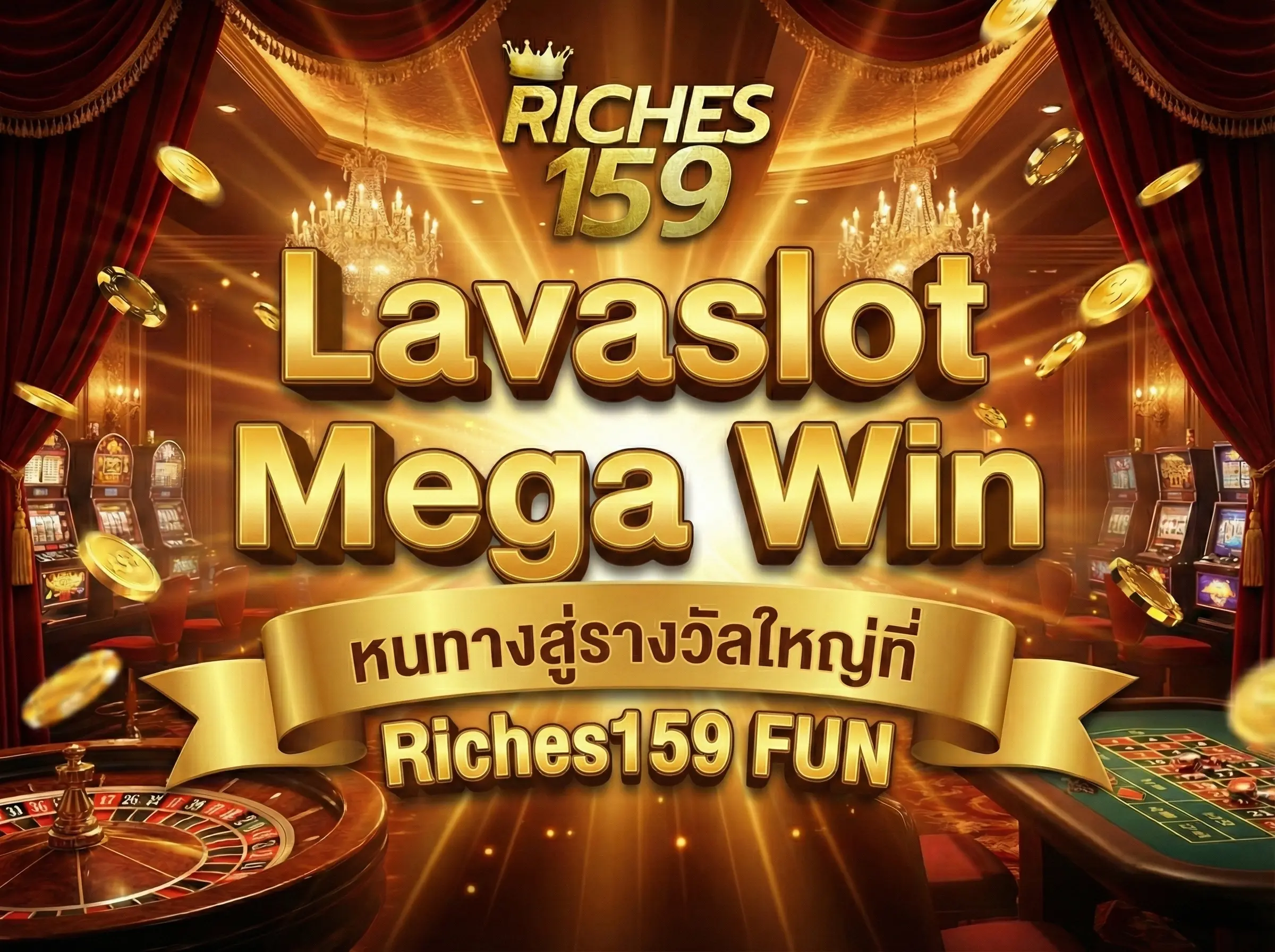 lavaslot mega win หนทางสู่รางวัลใหญ่ที่ Riches159 FUN