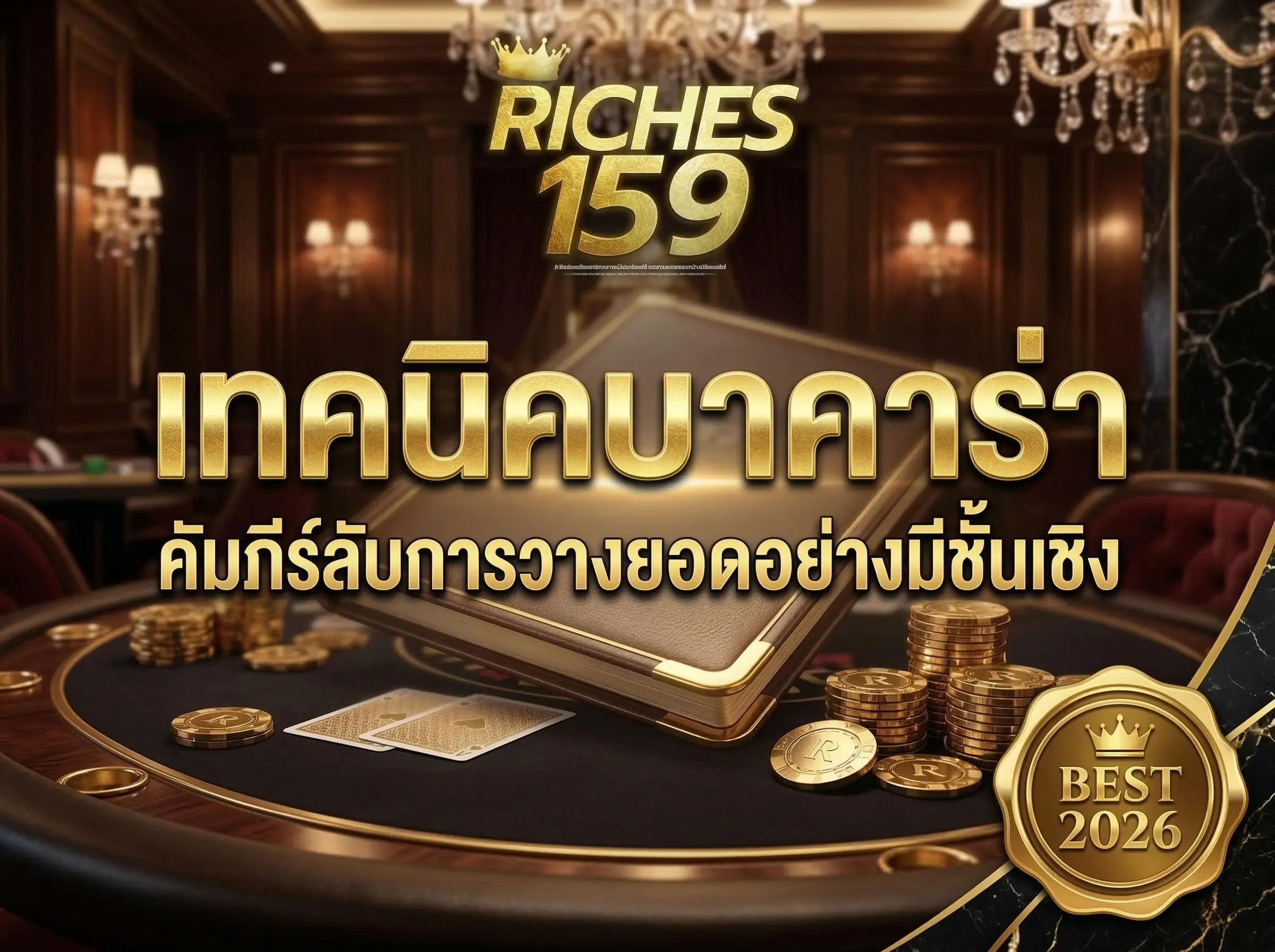 เทคนิคบาคาร่า คัมภีร์ลับการวางยอดอย่างมีชั้นเชิง BEST 2026