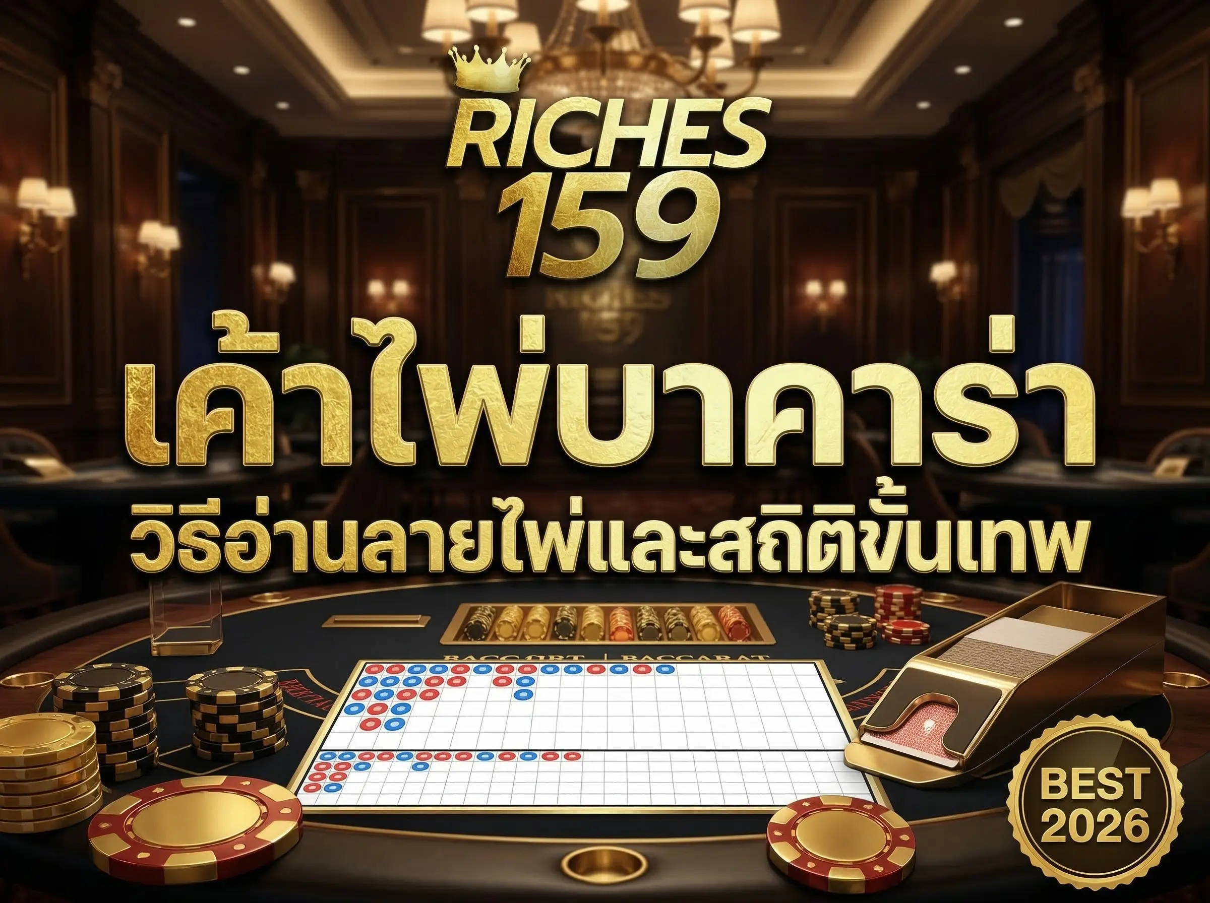 เค้าไพ่บาคาร่า วิธีอ่านลายไพ่และสถิติขั้นเทพ BEST 2026