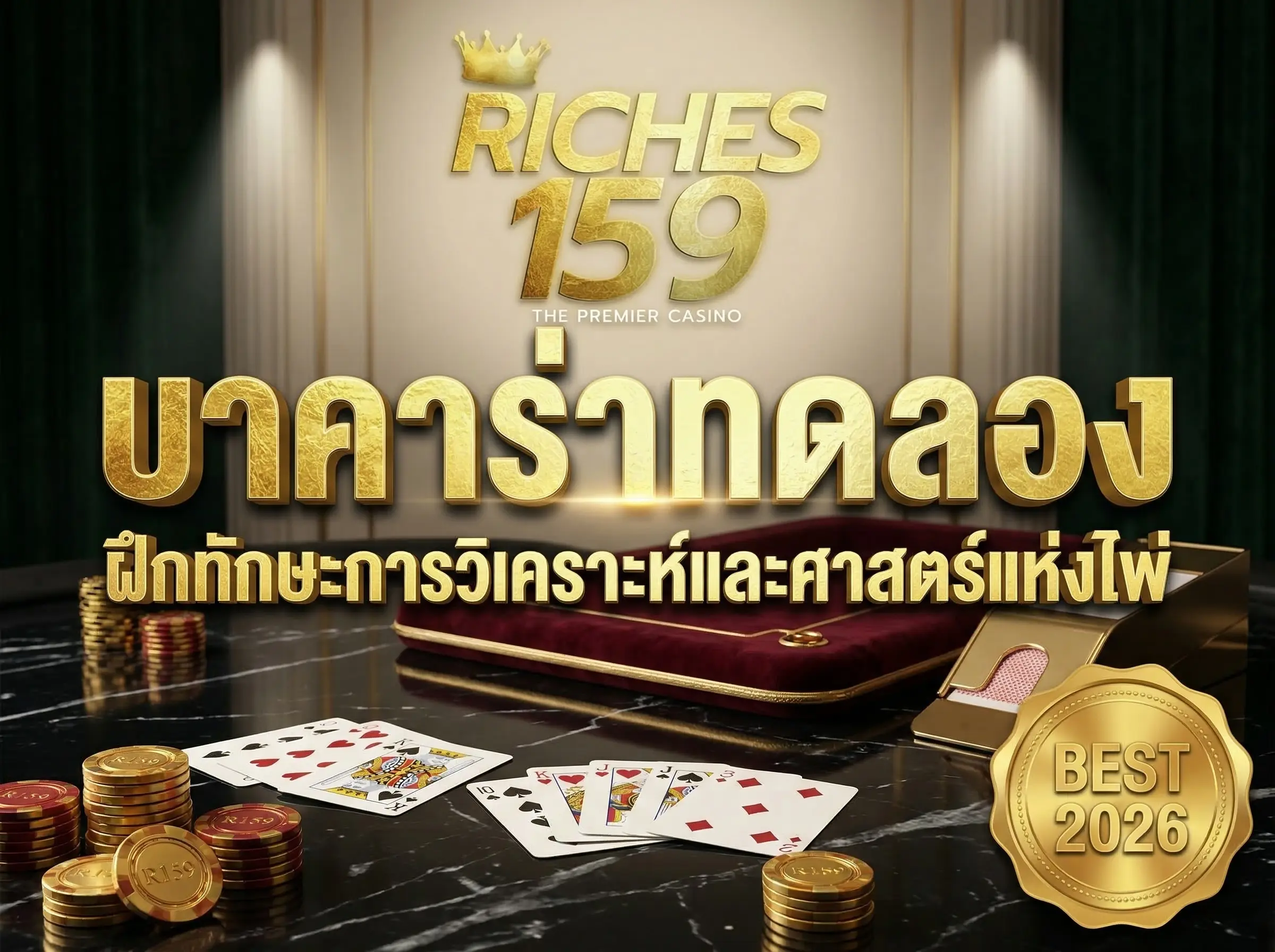 บาคาร่าทดลอง ฝึกทักษะการวิเคราะห์และศาสตร์แห่งไพ่ BEST 2026