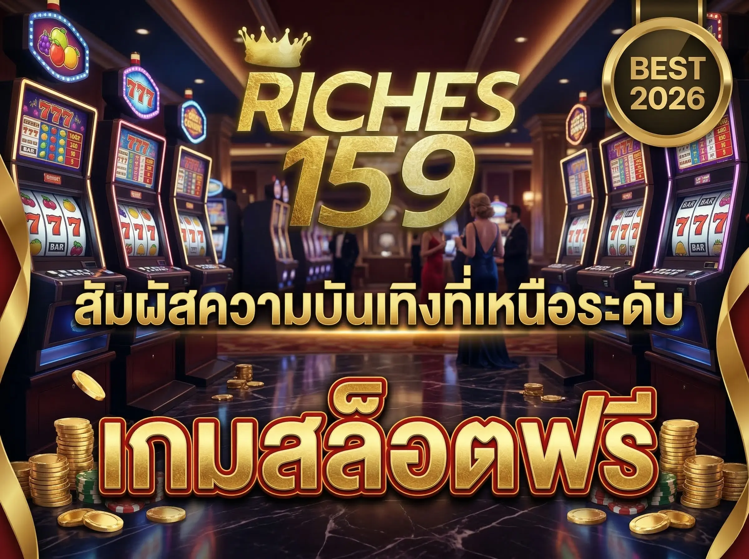 เกมสล็อตฟรี สัมผัสความบันเทิงที่เหนือระดับ BEST 2026
