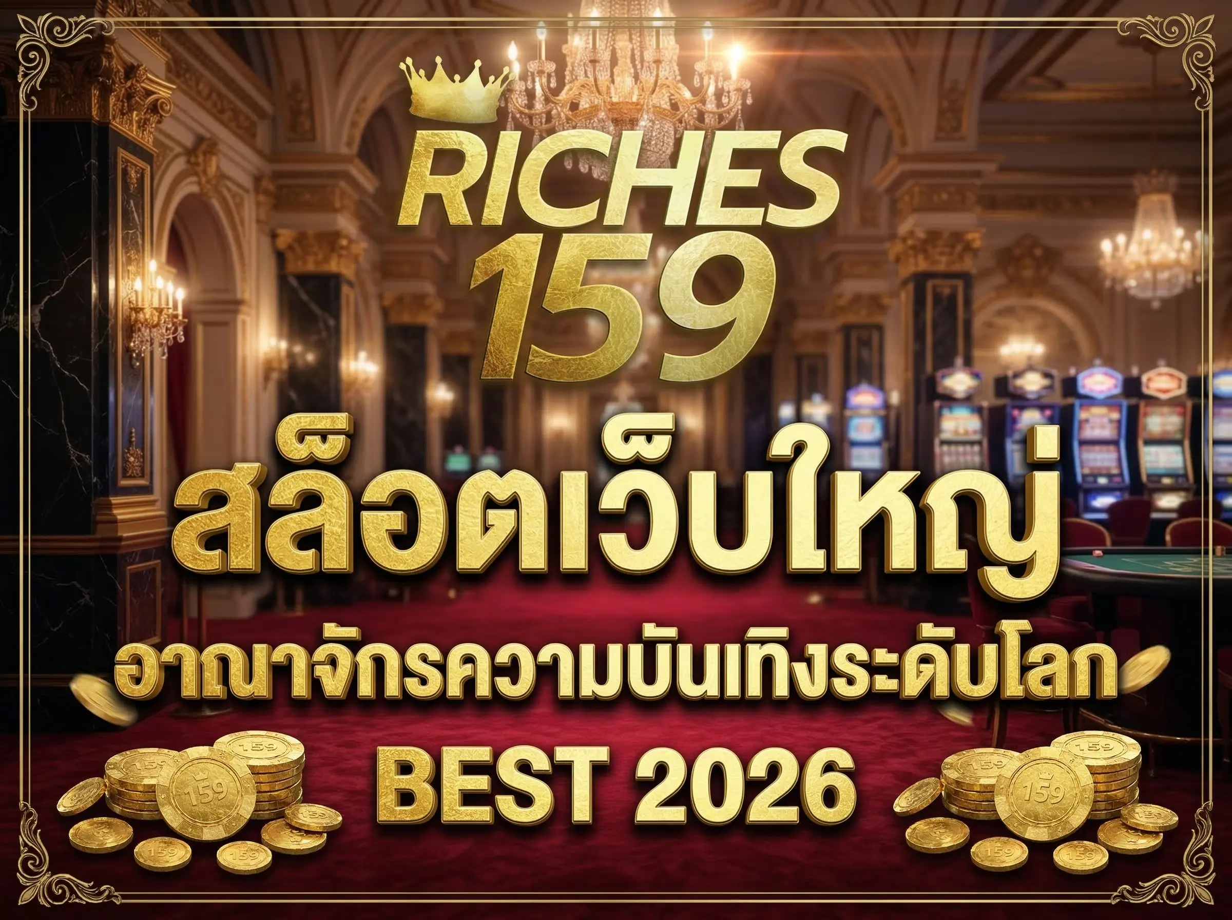 สล็อตเว็บใหญ่ อาณาจักรความบันเทิงระดับโลก BEST 2026