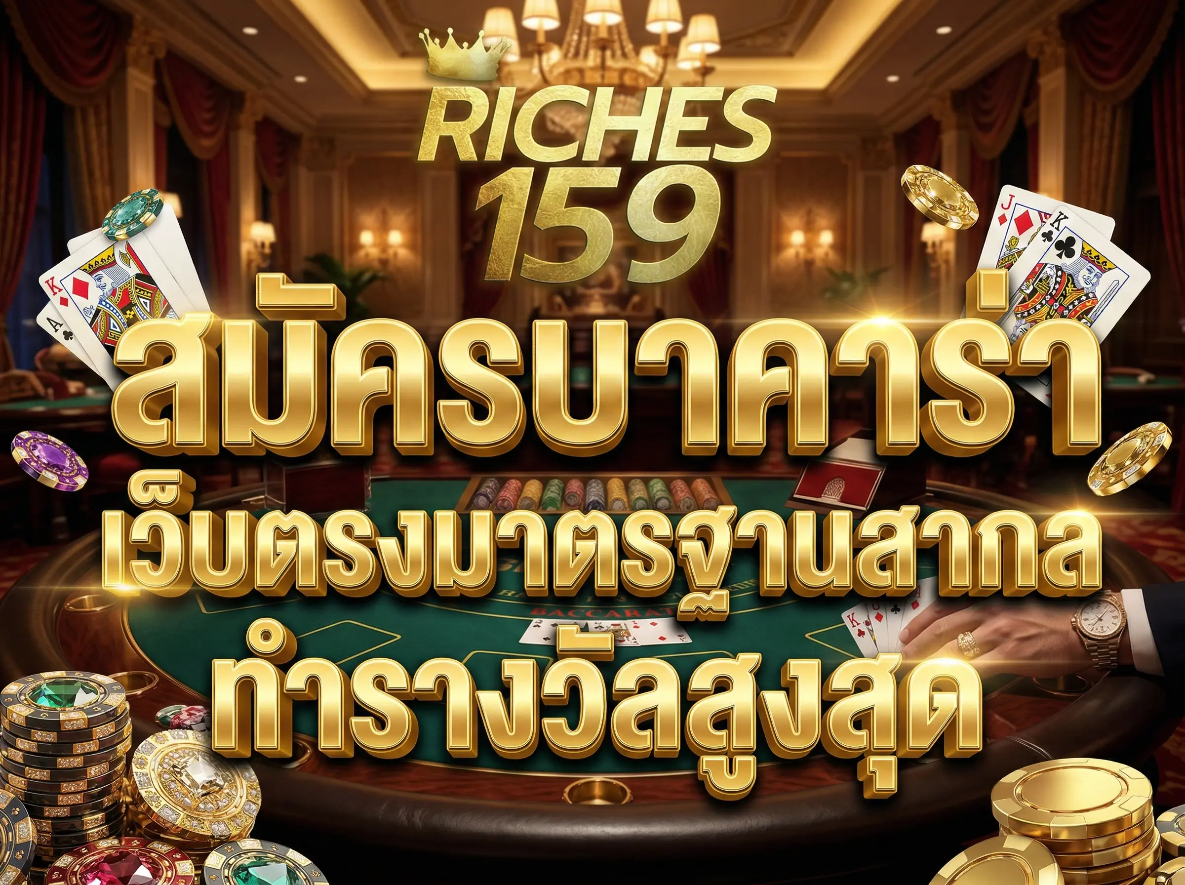 สมัครบาคาร่า เว็บตรงมาตรฐานสากล ทำรางวัลสูงสุด BEST 2026