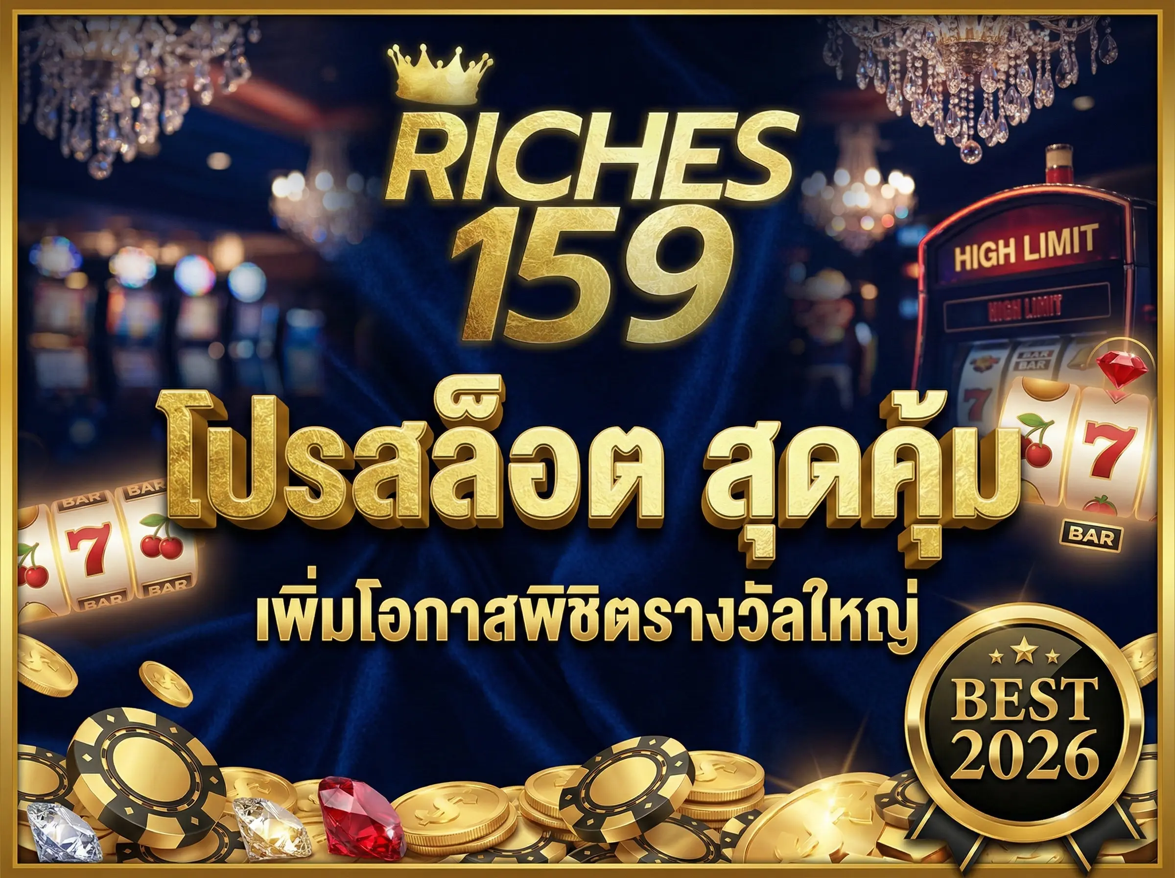 โปรสล็อต สุดคุ้ม เพิ่มโอกาสพิชิตรางวัลใหญ่ BEST 2026