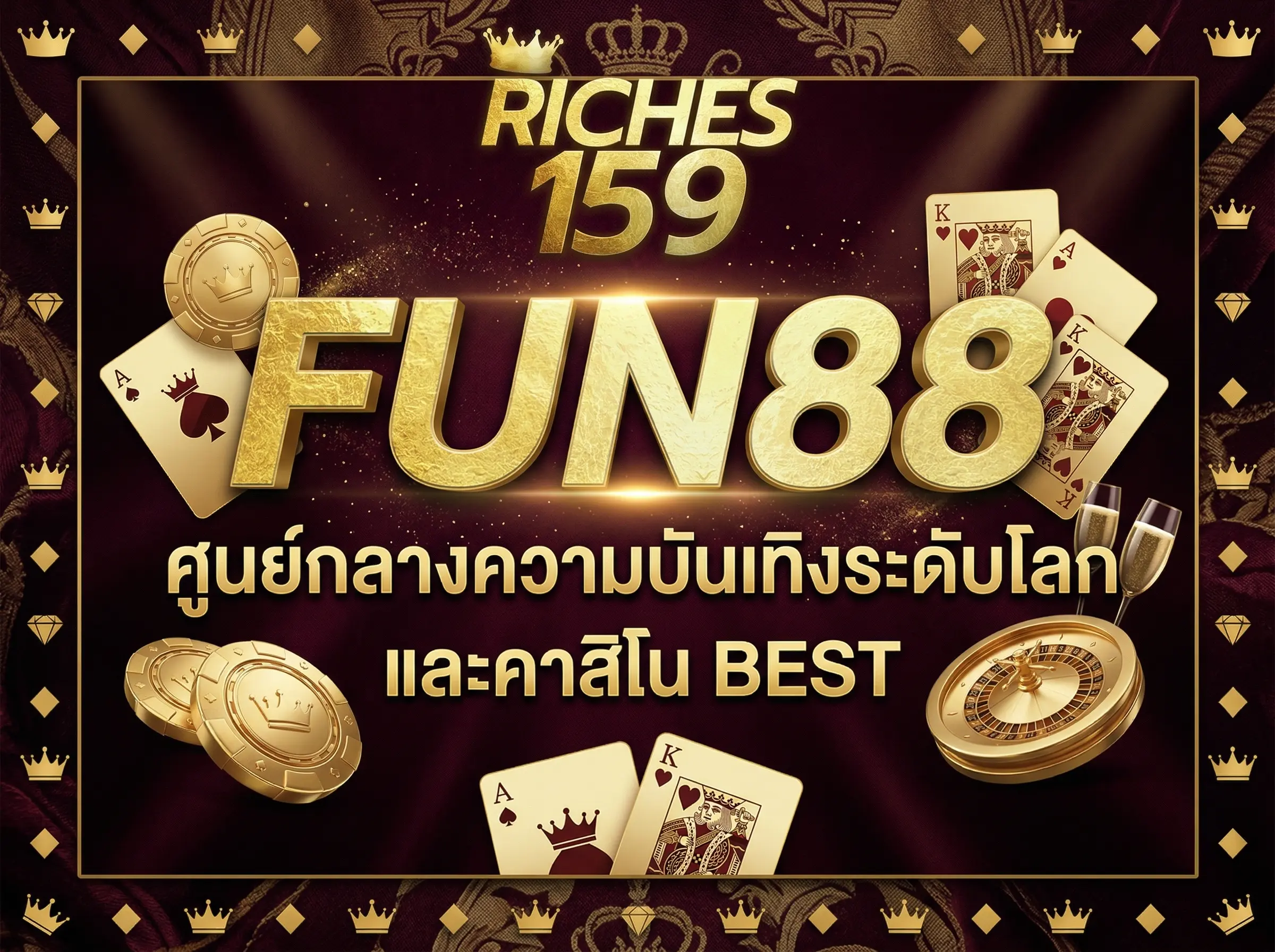 FUN88 ศูนย์กลางความบันเทิงระดับโลก และคาสิโน BEST