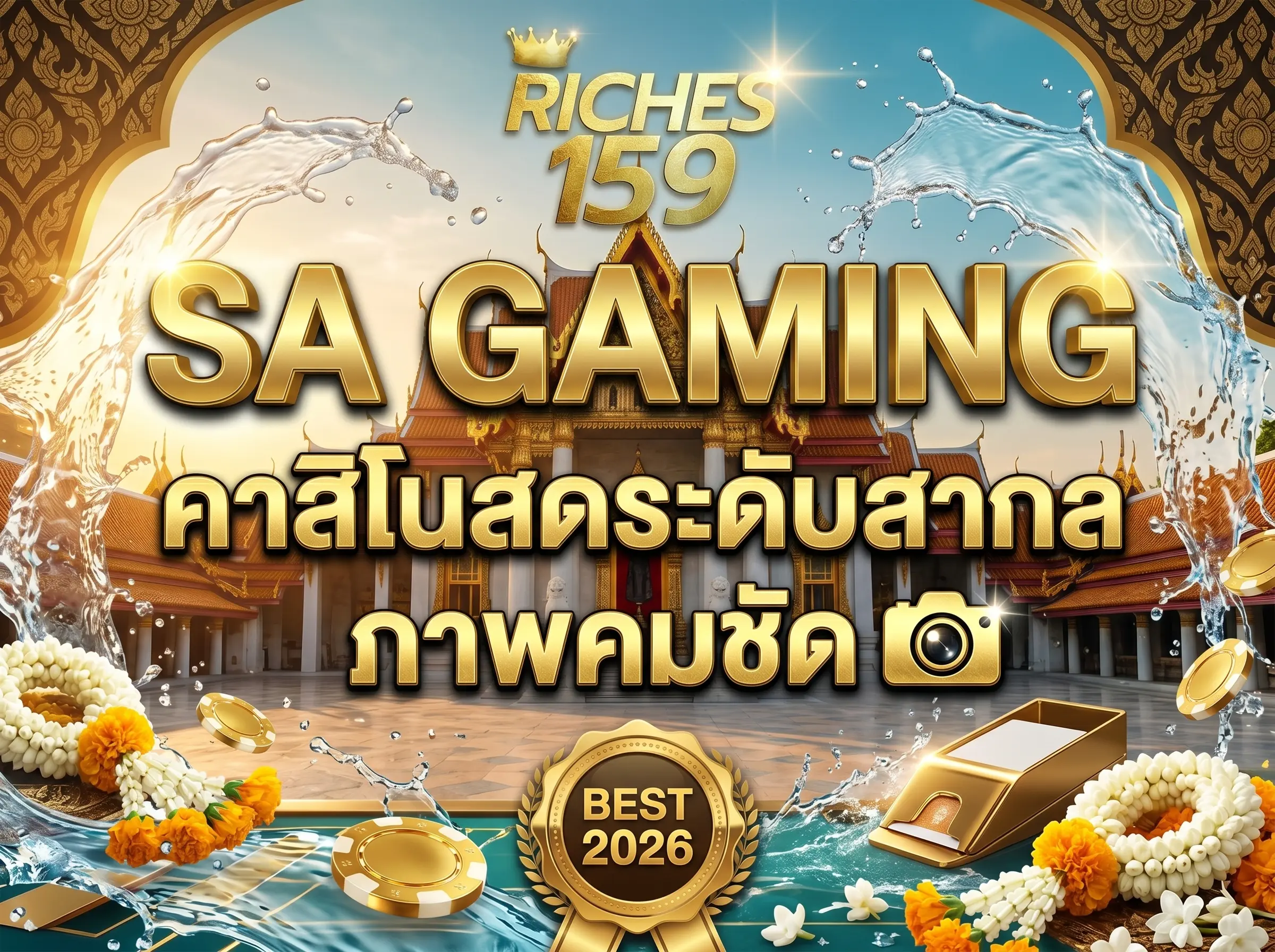 SA GAMING คาสิโนสดระดับสากล ภาพคมชัด BEST 2026