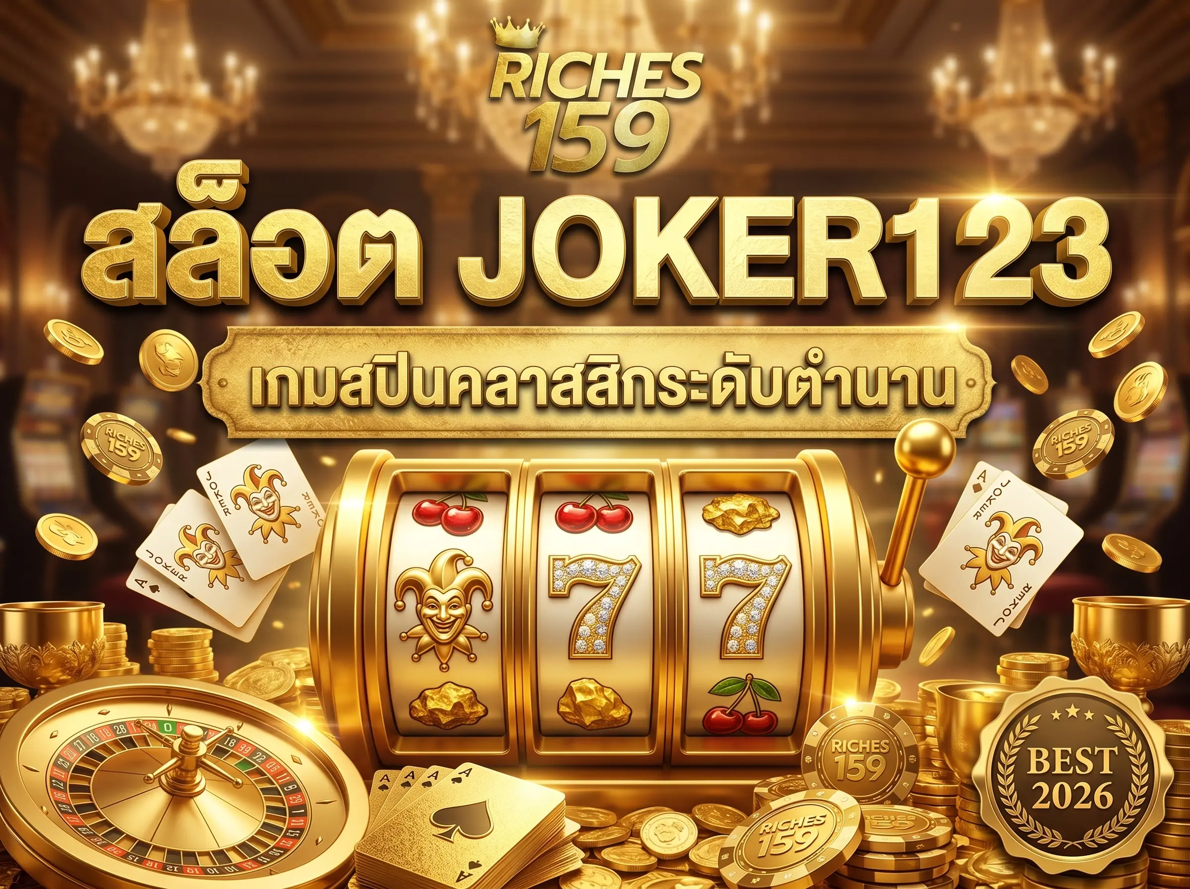 เกมยิงปลา JOKER สุดยอดแอคชั่นอาร์เคด กำไรมหาศาล BEST 2026
