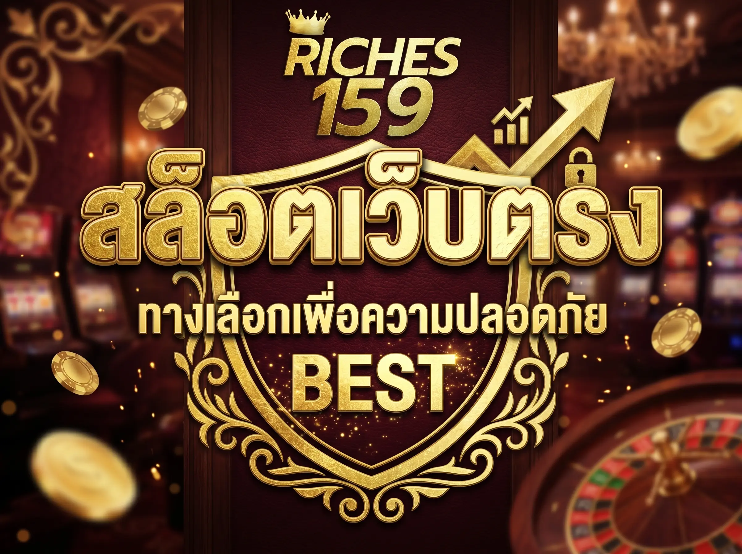 สล็อตเว็บตรง Riches159 ทางเลือกเพื่อความปลอดภัย BEST