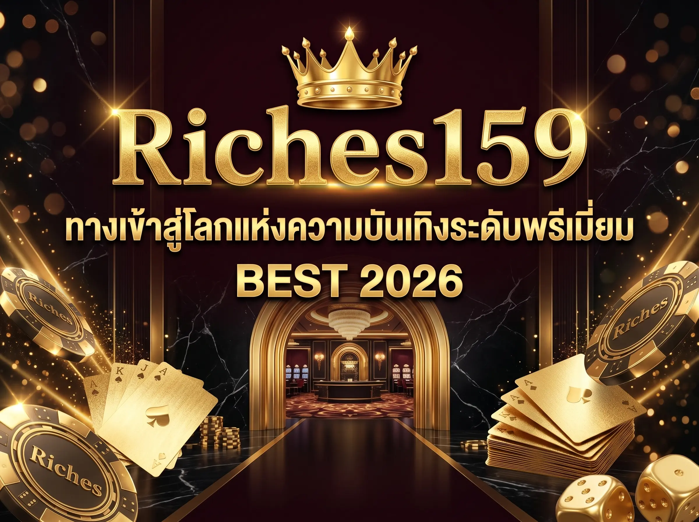 Riches159 ทางเข้าสู่โลกแห่งความบันเทิงระดับพรีเมียม BEST