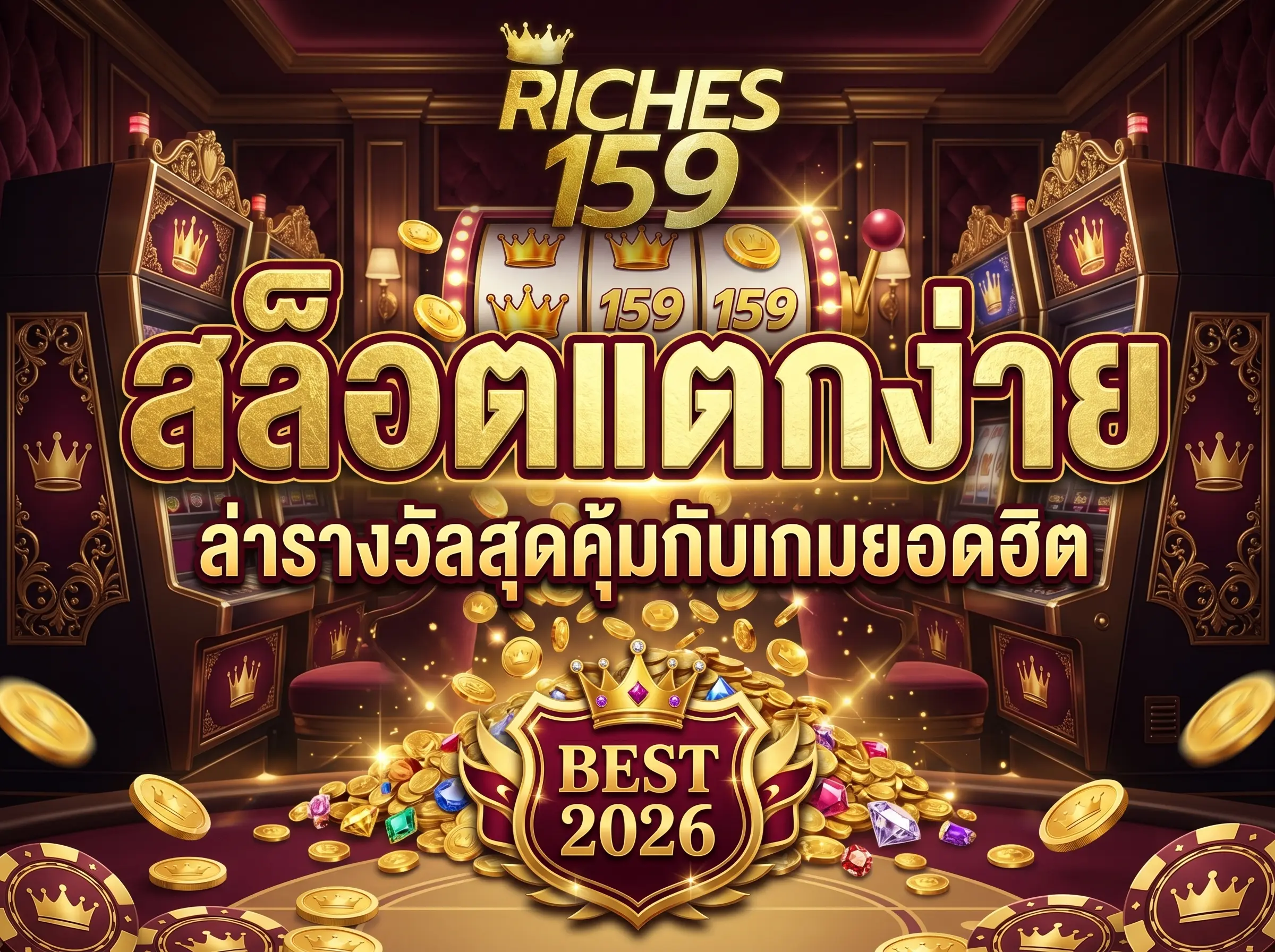 สล็อตแตกง่าย ล่ารางวัลสุดคุ้มกับเกมยอดฮิต BEST 2026