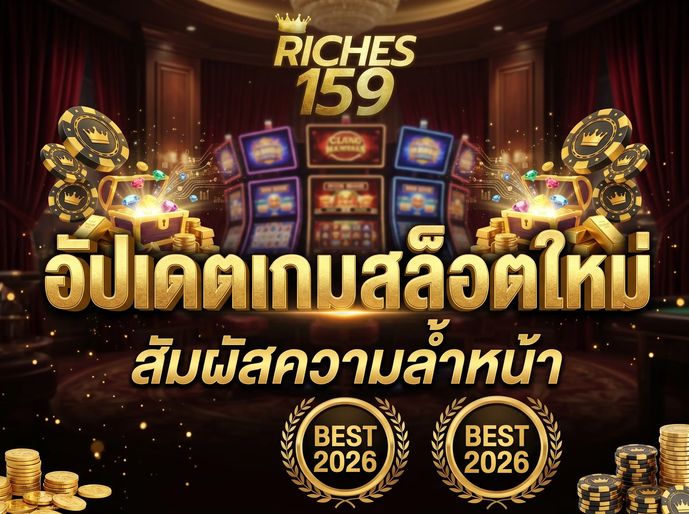 อัปเดตเกมสล็อตใหม่ สัมผัสความล้ำหน้า BEST 2026