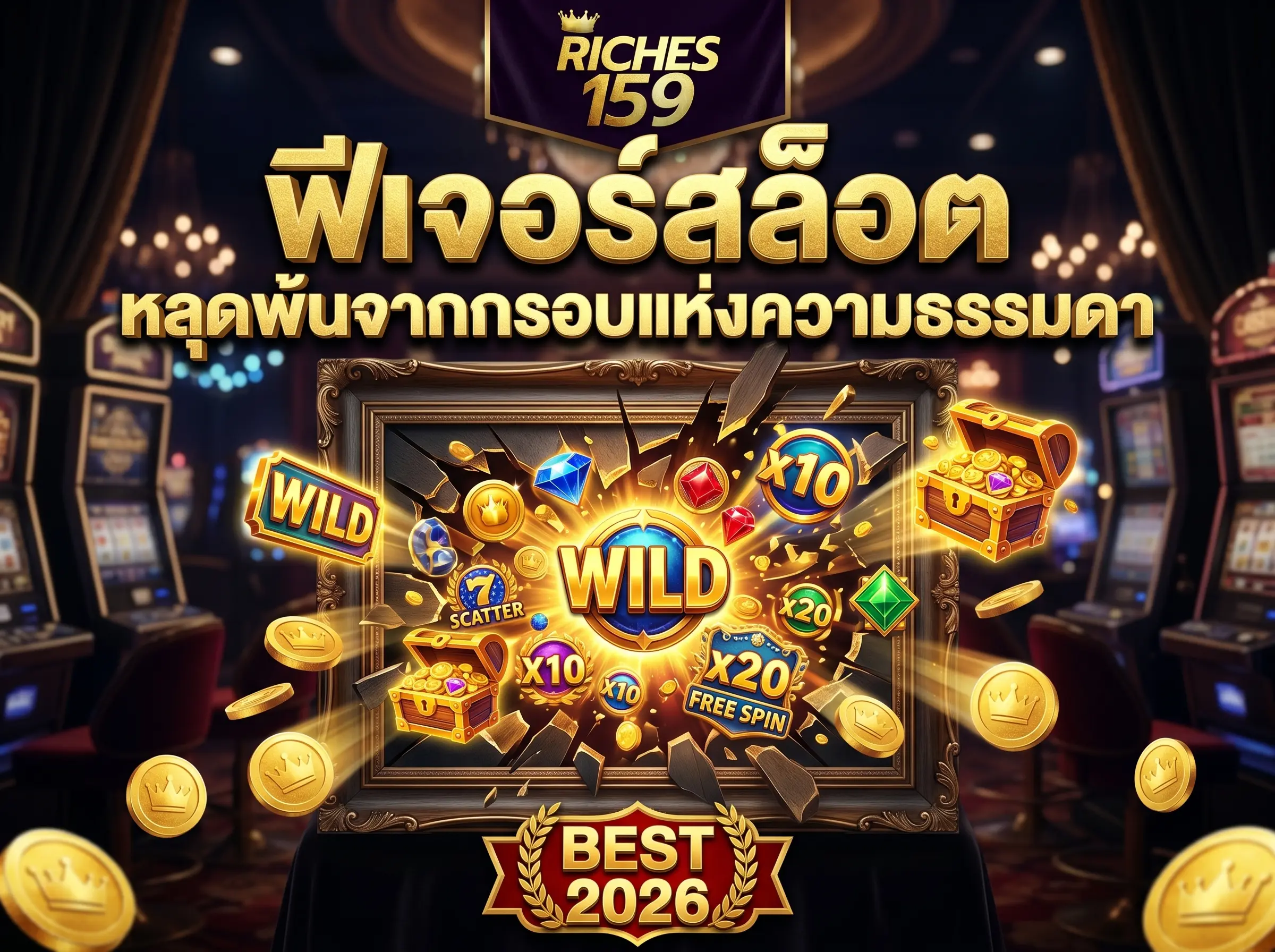ฟีเจอร์สล็อต หลุดพ้นจากกรอบแห่งความธรรมดา BEST 2026