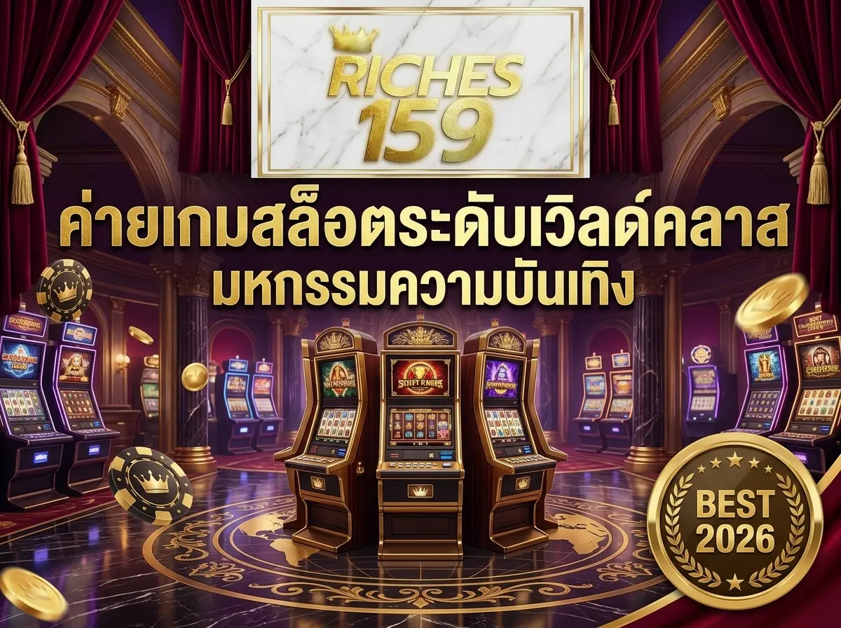 ค่ายเกมสล็อต ระดับเวิลด์คลาส มหกรรมความบันเทิง BEST 2026
