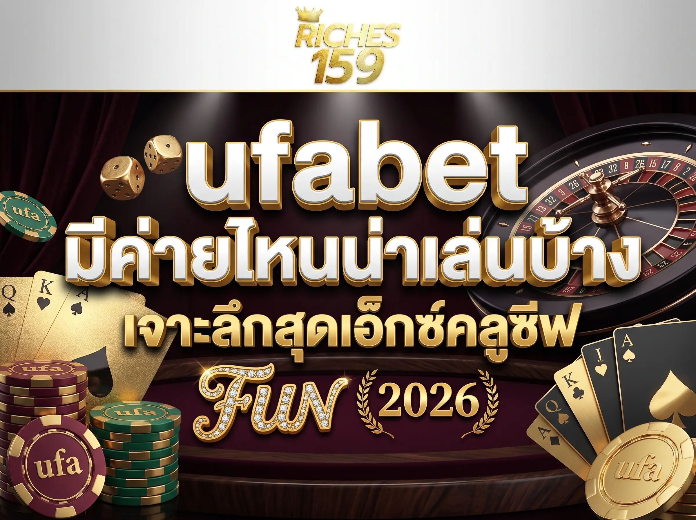 ufabet มีค่ายไหนน่าเล่นบ้าง เจาะลึกสุดเอ็กซ์คลูซีฟ FUN 2026