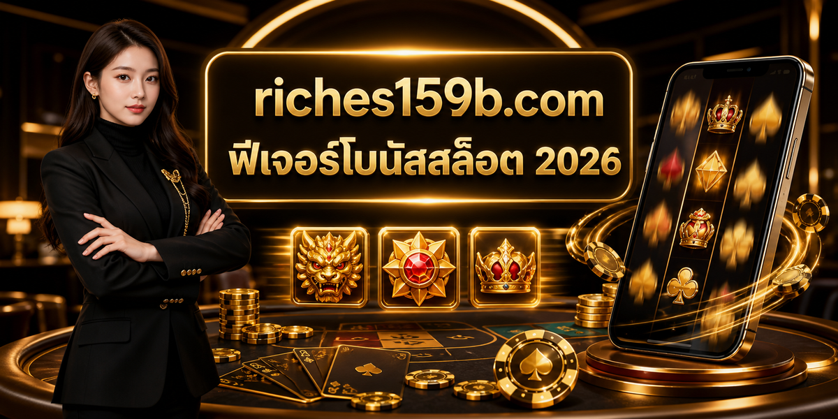 ฟีเจอร์โบนัสสล็อต 2026 featured image riches159x.com