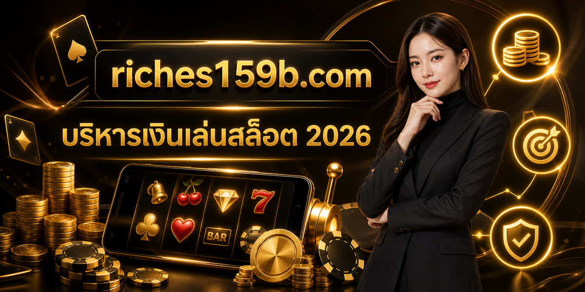 บริหารเงินเล่นสล็อต 2026 คู่มือเริ่มต้น riches159x.com