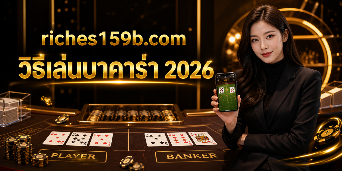 วิธีเล่นบาคาร่า 2026 featured image riches159x.com