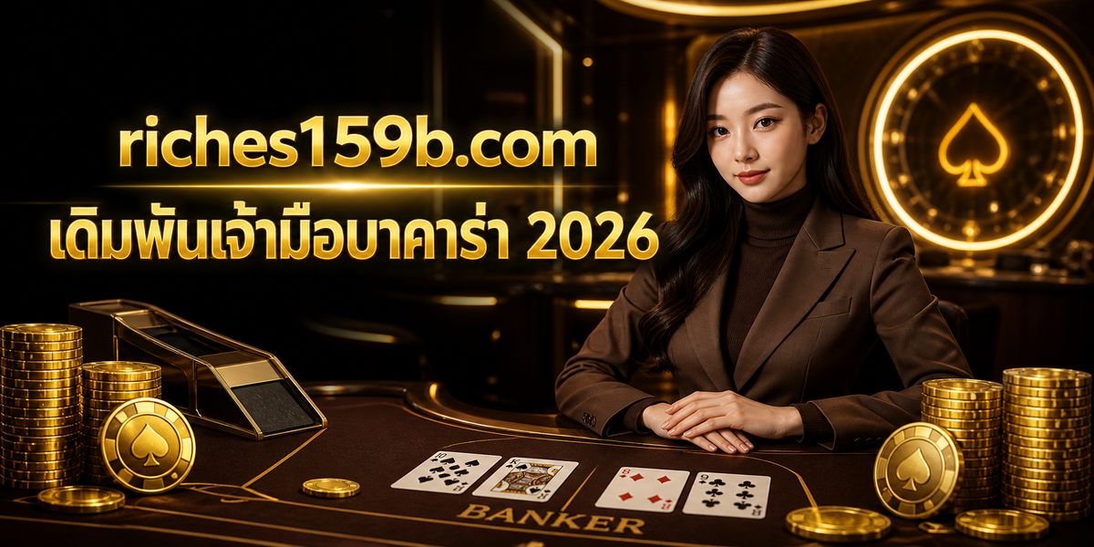 เดิมพันเจ้ามือบาคาร่า 2026 featured image riches159x.com