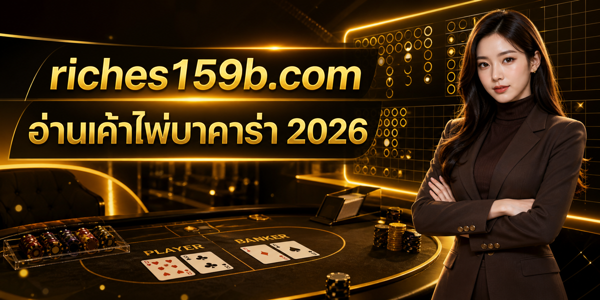 อ่านเค้าไพ่บาคาร่า 2026 featured image riches159x.com