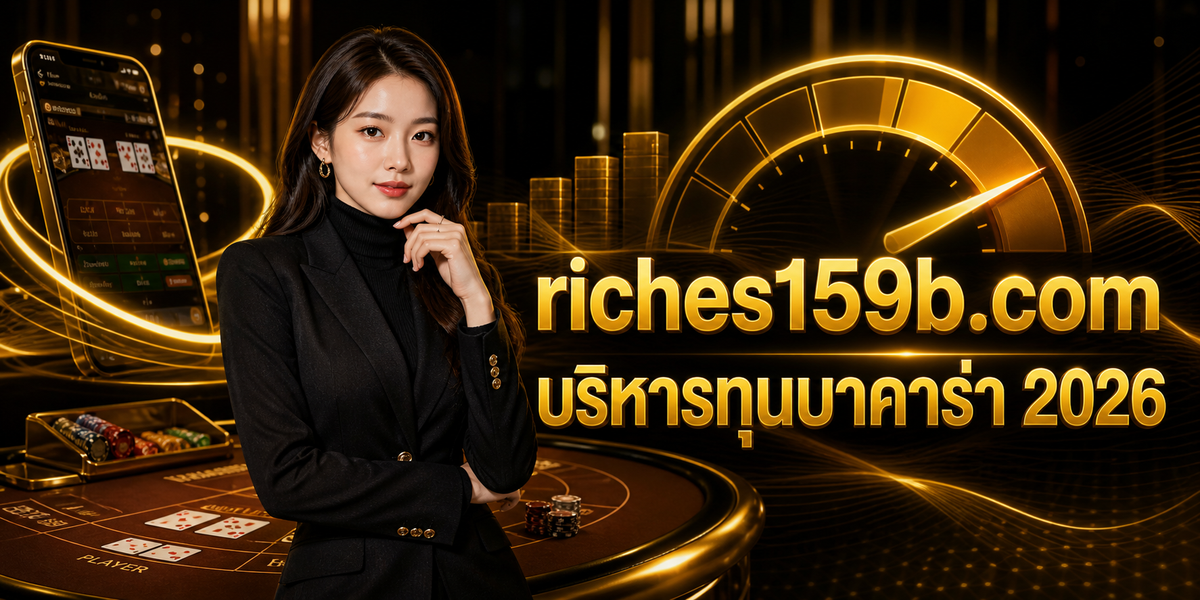 บริหารทุนบาคาร่า 2026 ฟีเจอร์และข้อดี riches159x.com