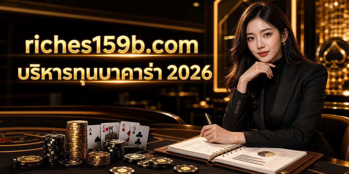 บริหารทุนบาคาร่า 2026 คู่มือเริ่มต้น riches159x.com