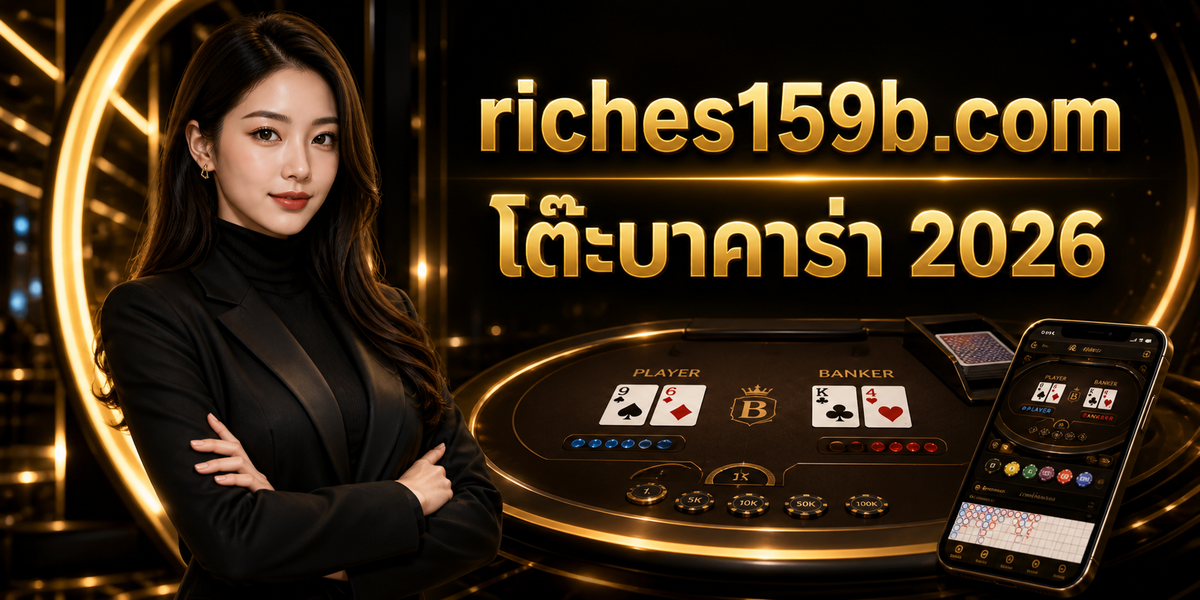 โต๊ะบาคาร่า 2026 คู่มือเริ่มต้น riches159x.com