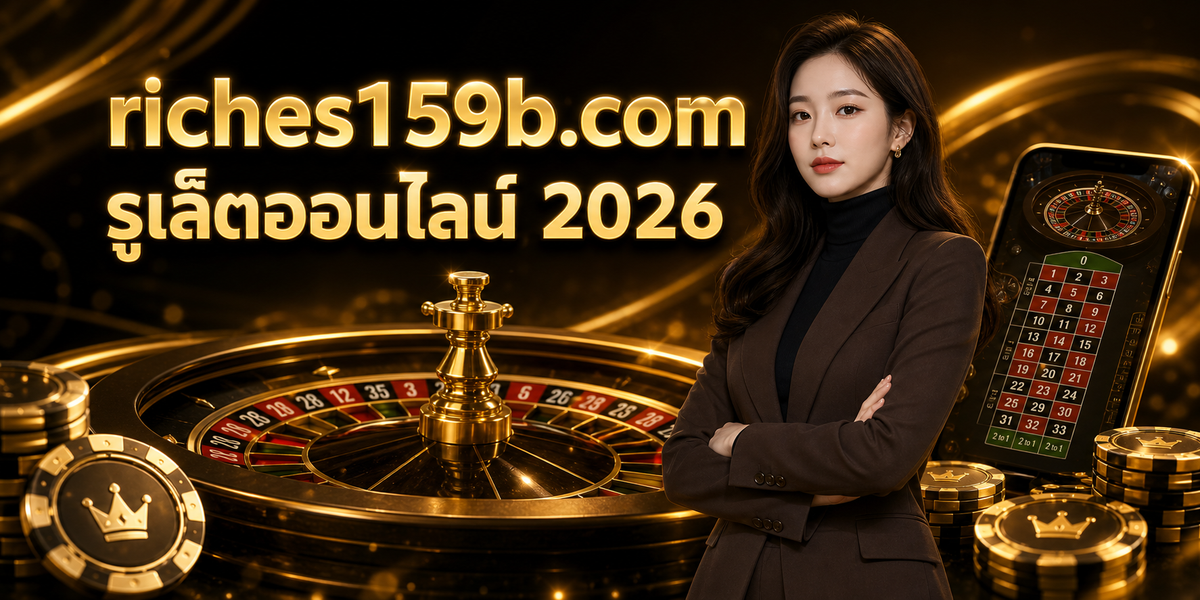 รูเล็ตออนไลน์ 2026 featured image riches159x.com