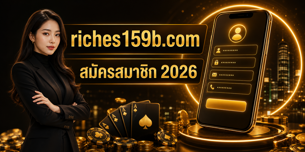 สมัครสมาชิก 2026 featured image riches159x.com