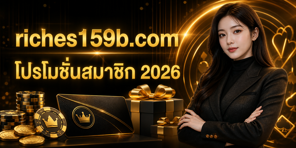โปรโมชั่นสมาชิก 2026 featured image riches159x.com