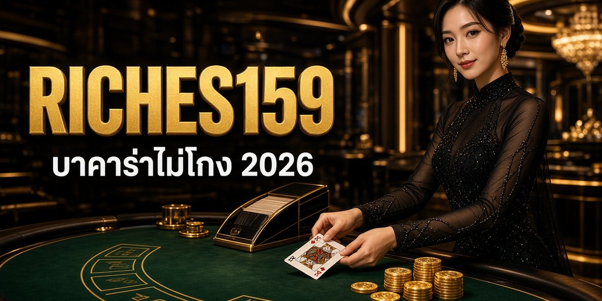 RICHES159 บาคาร่าไม่โกง 2026 ภาพหน้าปก